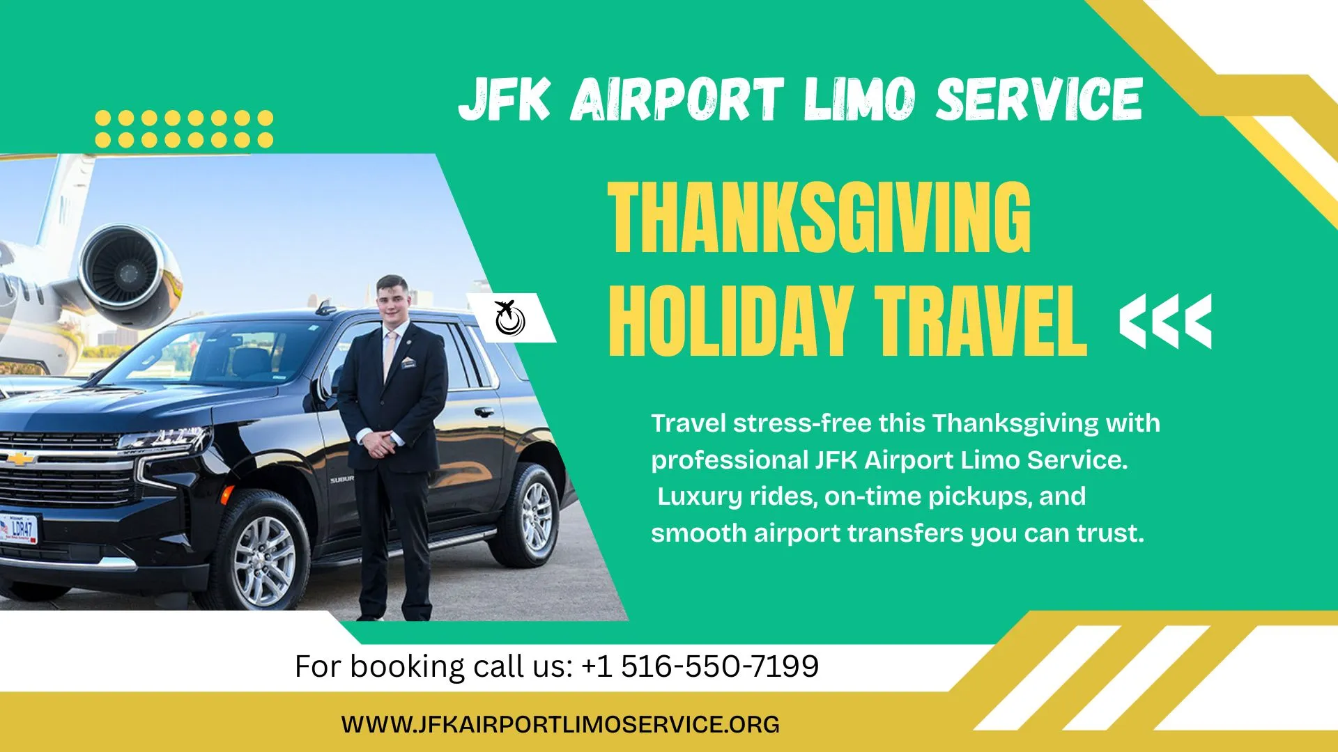 JFK Airport Limo Service for Thanksgiving Holiday Travel