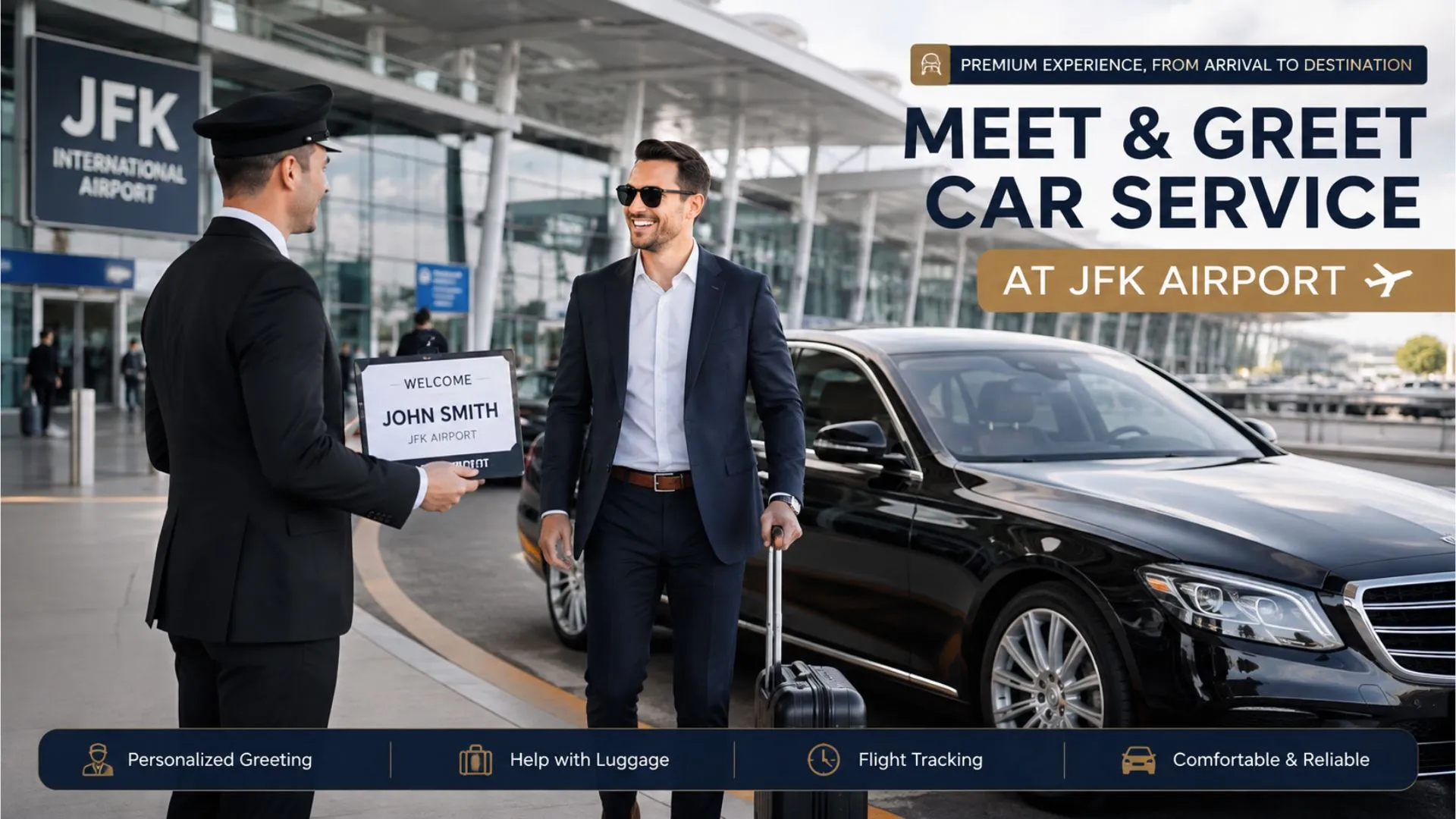 What Is Meet & Greet Car Service at JFK Airport