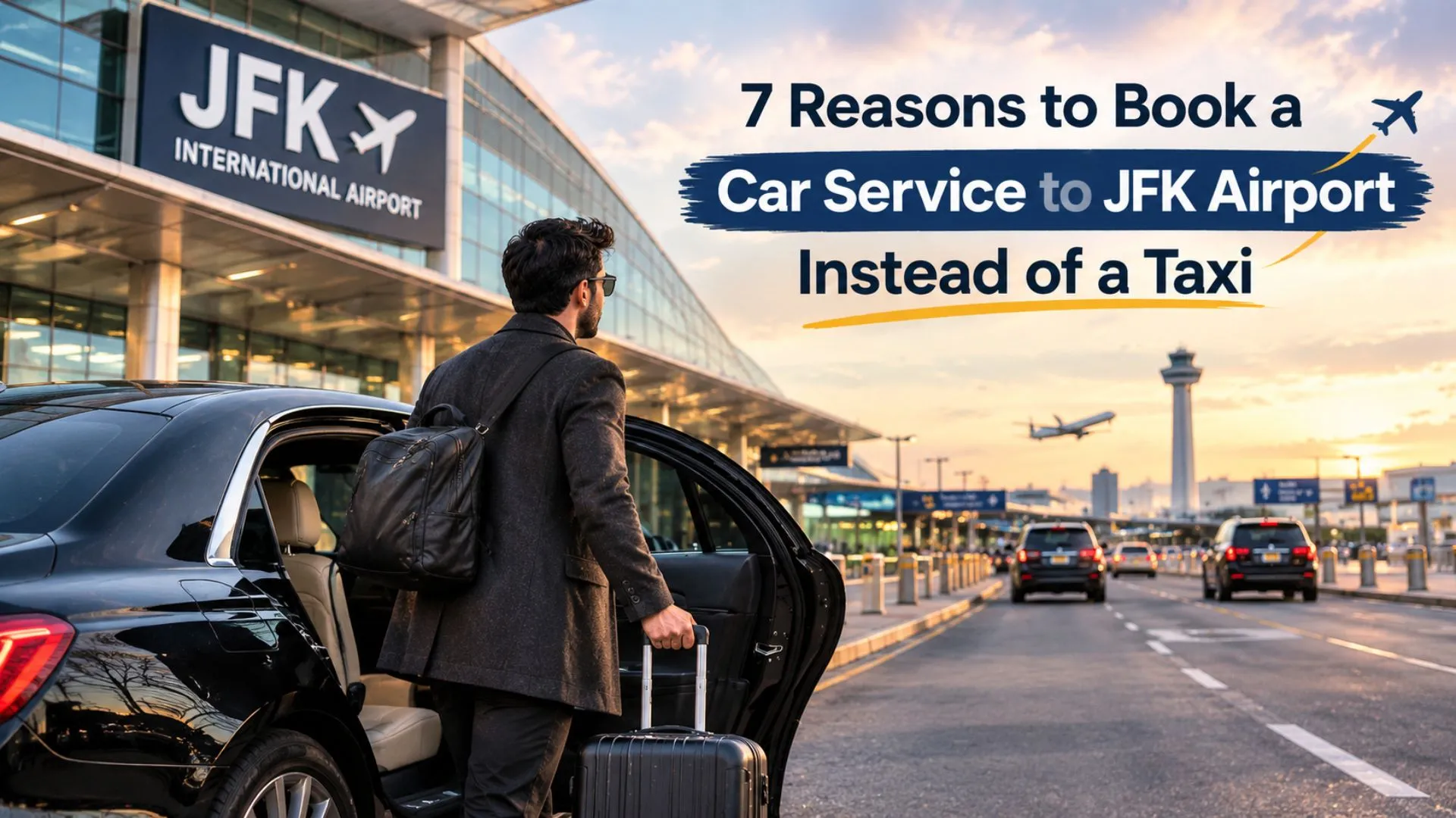 7 Reasons to Book a Car Service to JFK Airport Instead of a Taxi